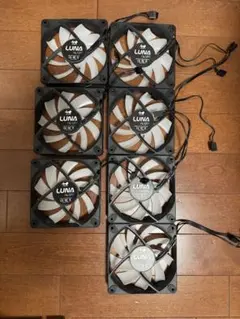 Luna AL120 120mmファン 7個セット