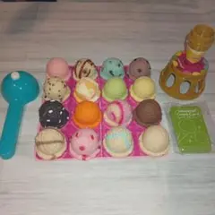 【アイスクリーム屋さんごっこセット】