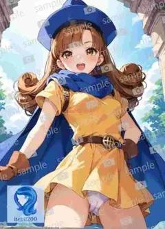 【まとめ買い割引対象】0142　アートポスター　A4サイズ　美女