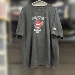 海外古着 adidas DAVENPORT UNIVERSITY 半袖T XL