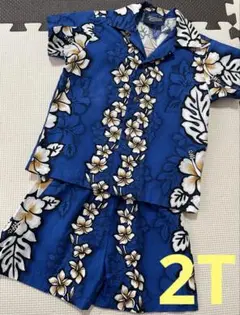ROYAL CREATIONS★アロハシャツ★上下セット 2T