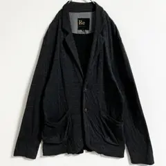 Re made in tokyo japan 襟付 カーディガン M チャコール