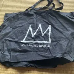 JEAN-MICHEL BASQUIAT エコバッグ ブラック