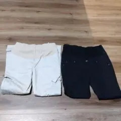 マタニティパンツ　2枚セット