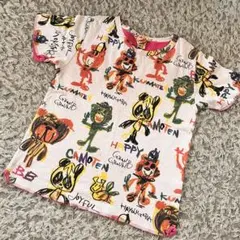値下げ ❤️JAM ★ 手書き風 カラフルキャラクター Tシャツ トップス 140