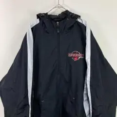 USA古着 badger ハーフジップ ナイロンジャケット