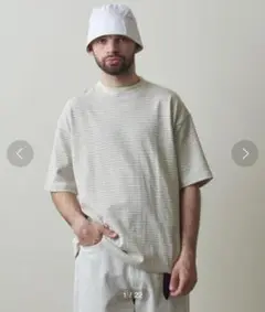 Steven Alan BORDER SHORT SLEEVE TEE