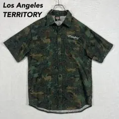 LosAngeles territory ロサンゼルステリトリー カモフラシャツ