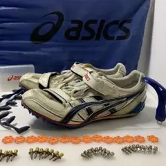 アシックス ヒートスプリント メンズレディース 陸上競技用スパイク 25.5cm