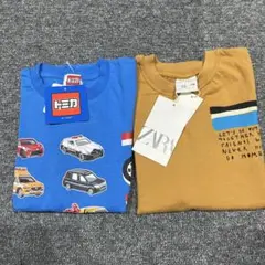男の子　半袖　Tシャツ トミカ　zara 110