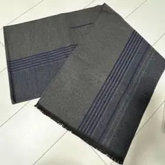 リバーシブル　マフラー　ストール　メンズ