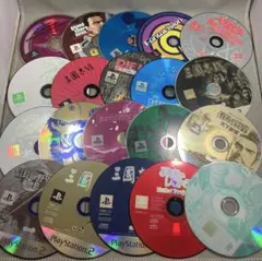 Bd PS1 PS2 ディスクのみ ゲームソフト 20枚セット まとめ売り