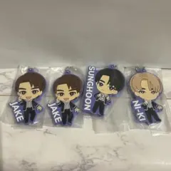 ENHYPEN カプセルラバーマスコット キーホルダー ジェイク ソンフン ニキ