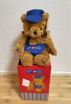 【タグ付】カナダ郵便 限定 BearMail　テディベア【美品】