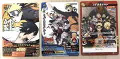 【NARUTO】データカードダス『映画限定版カード』3枚
