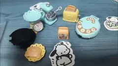 ミニチュアキッチンセット 水色