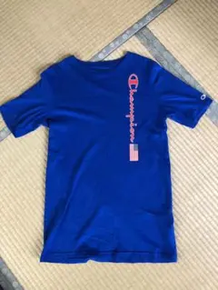 Champion 青 Tシャツ XL