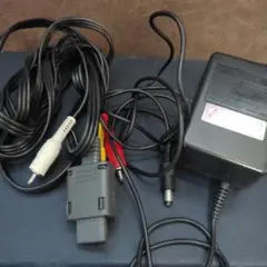 【中古美品】ファミコン スーパーファミコン ACアダプタ AVケーブル