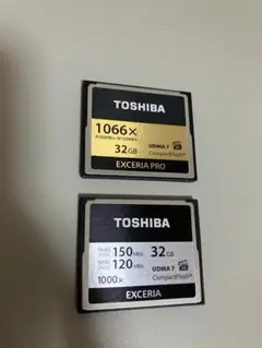 TOSHIBA 東芝 CF カード 32GB 2個セット