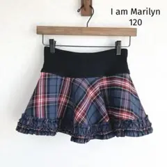 アイアムマリリン I am Marilyn チェックフリルスカート 120