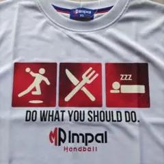 早い者勝ち 【新品】 Impal Tシャツ ハンドボール タグ付き 白色 XS