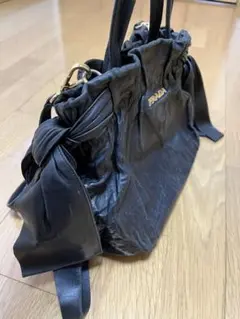 PRADA バッグ サイドリボン