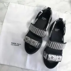 TOGA PULLA / スニーカーサンダル Mブラック