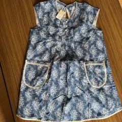 未使用美品　LBC花柄エプロン