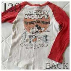 【120】BREEZEミッキーマウス 長袖Tシャツ