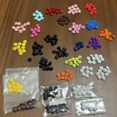 リカちゃん　ジェニー　バービー　ファッションドール用ボタン　丸