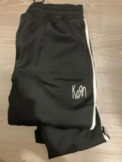 adidas Korn ブラック ジャージパンツ M