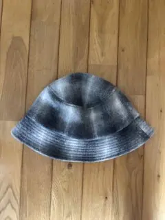 グレー ブラック バケットハット