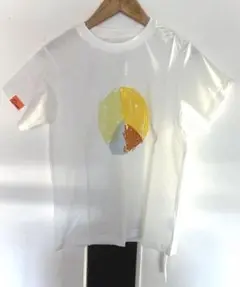 ≪新品≫【送料込み700円】140cm ホワイト　ワンポイント　Tシャツ