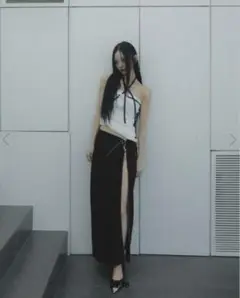 スカート meltthelady skinny slit belt skirt MELT THE LADY skinny belt slit skirt レディース
