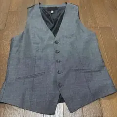 H&M ブラック スーツ　ベスト EUR 48