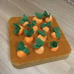 ふわふわ大収穫　ぬいぐるみ畑　にんじん