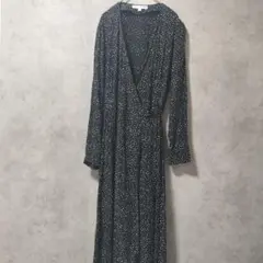 【L☆イネス×ユニクロ】UNIQLO/カシュクール/ワンピース/羽織/マキシ丈