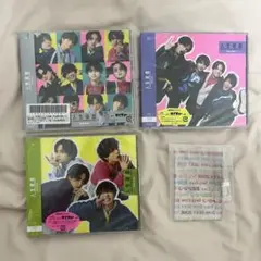timelesz 人生遊戯 3形態特典付き