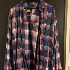 Work Sport Lサイズ 長袖シャツ チェック柄