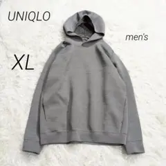 ユニクロ UNIQLO パーカー スウェット ドライ ストレット メンズ XL