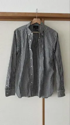 BEAMS ギンガムチェック 長袖シャツ