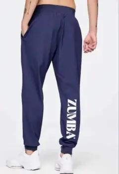 ZUMBA ネイビー ジャージパンツサイズ:M