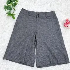 【美品】Aylesbury チェック柄パンツ 毛混 クリーニング済