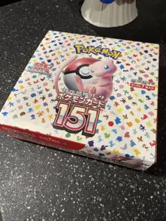 ポケモンカード　151 ボックス　未開封　シュリンクなし