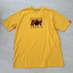 ザク シャア専用 ZAKU Ⅱ Tシャツ 黄色 CONQUEST