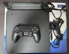 PS4 本体 1TB CUH-2000B ブラック 動作確認済み 箱あり