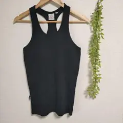 AVIRIX U.S.A. ブラック タンクトップ M