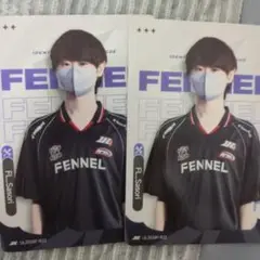 FL.Sassoni FENNEL 2024年シーズンカード2枚セット