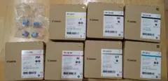 大判プリンター インクカートリッジ7個と付属品4個セット 【純正】CANON