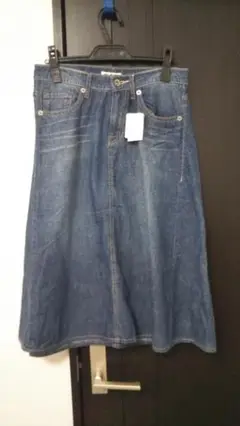 新品! タグ付きデニムスカート クレドソル